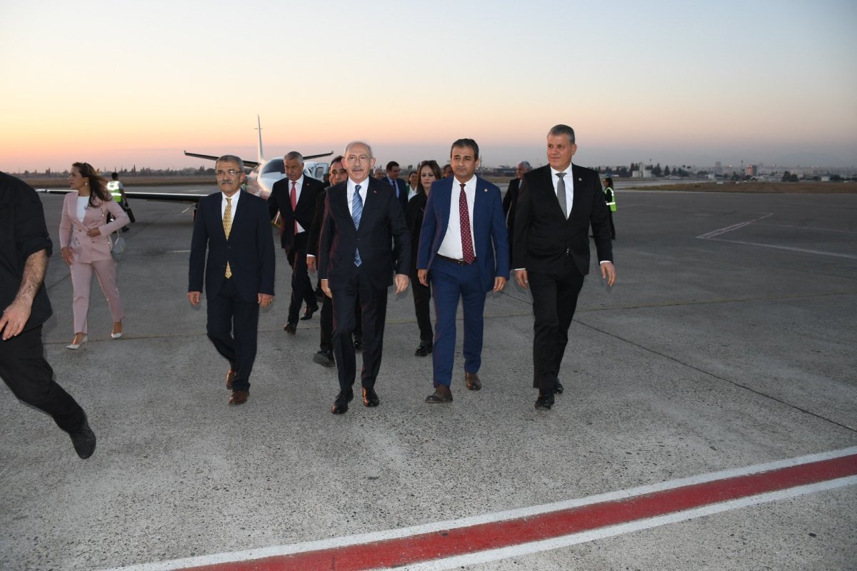 Kemal Kılıçdaroğlu, Adana’ya özel jetle gitti #1