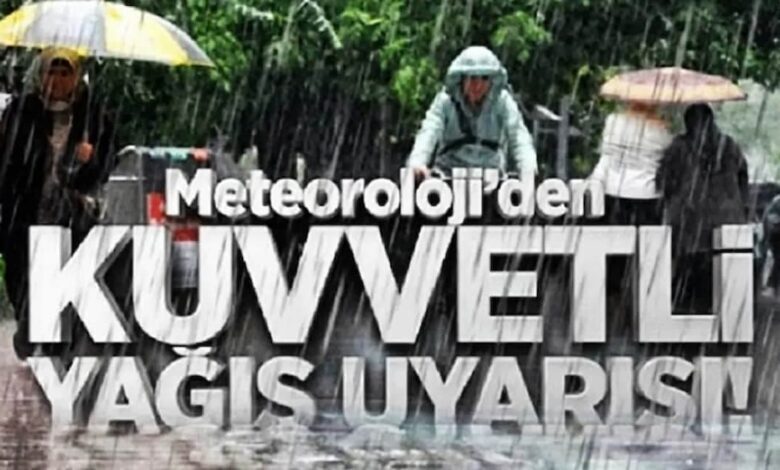 Sağanak ve gök gürültülü sağanak yağış başlıyor: Hazırlığınızı hemen yapın! Saati ve tarihi bile belli oldu