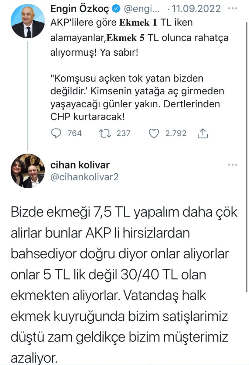 Türk milletine hakaret eden Cihan Kolivar ın Twitter paylaşımları #1
