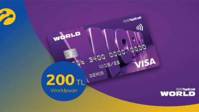 Turkcell world kredi kartı kampanyası 1-15 Kasım 2022