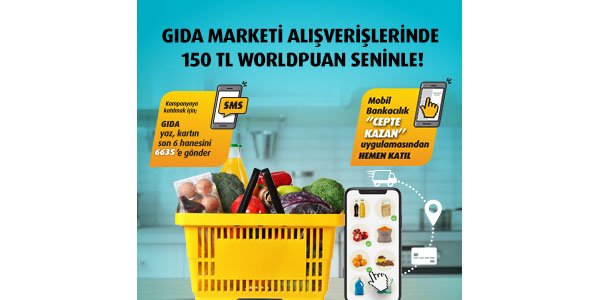 Vakıfbank world kart market kampanyası 1-30 Kasım 2022