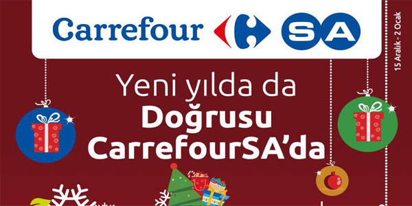 Carrefour yılbaşı indirimleri kataloğu 15 Aralık – 2 Ocak 2023