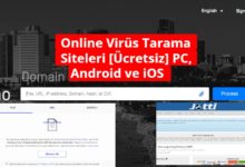 Online Virus Tarama Siteleri