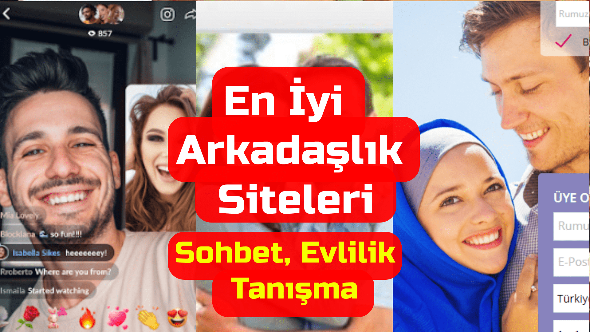 En İyi Arkadaşlık Siteleri Ücretsiz (En Popüler) Uygulamaları