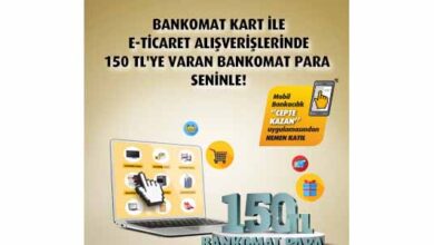 Bankomat kart e-ticaret internet kampanyası 1-31 Mart 2023