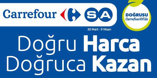 Carrefour kampanyaları 30 Mart – 9 Nisan 2023 katalog