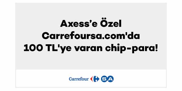 Carrefour market axess kredi kartı kampanyası 1 – 15 Mart 2023