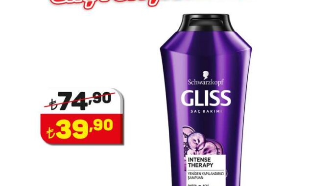 A101 Gliss Şampuan Yeniden Yapılandırıcı Intense Theraphy 360 ml Yorumları ve Özellikleri