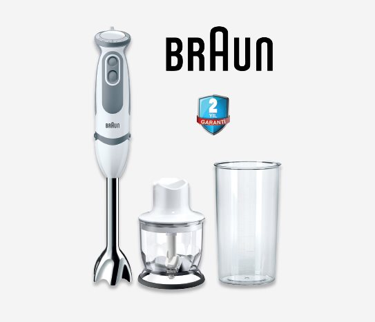 Bim Braun Blender Seti MQ5220WH Yorumları ve Özellikleri