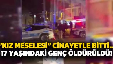 “Kız meselesi” cinayetle bitti.. 17 yaşındaki genç öldürüldü!