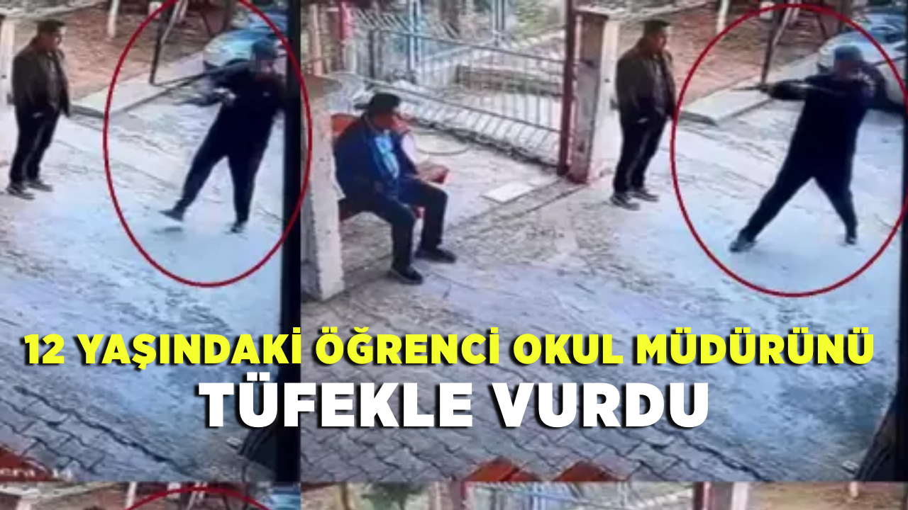12 Yaşındaki Öğrenci Okul Müdürünü Tüfekle Vurdu