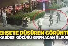 Dehşete düşüren görüntü: İki kardeşi gözünü kırpmadan öldürdü!